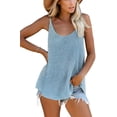 thumbnail image 1 of Camisetas sin mangas de punto informales para mujer, camisetas de verano sin mangas con cuello redondo Xemadio WRHS-127-4, 1 of 1