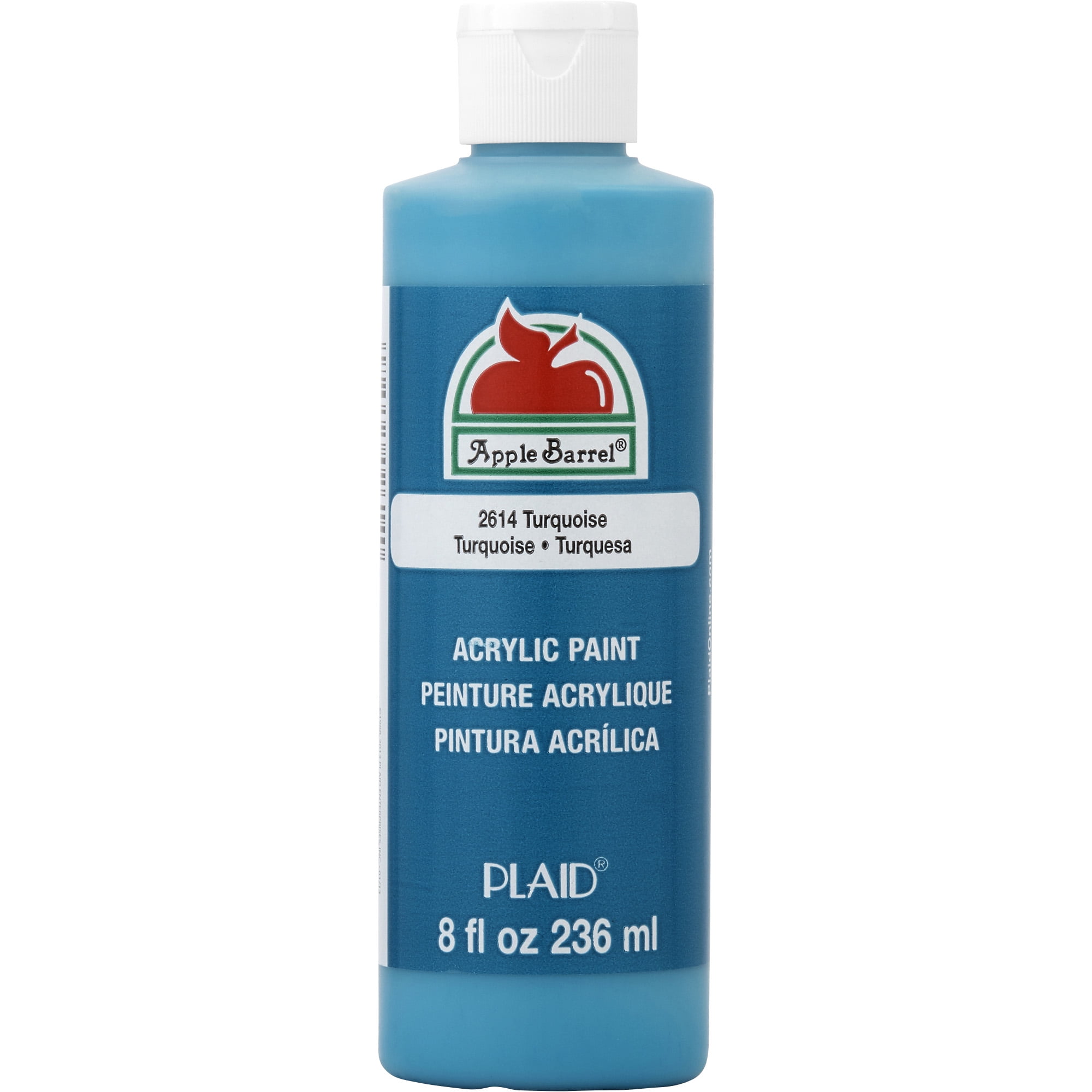 Apple Barrel 8 oz Turquoise Matte Acrylic Art Paint