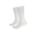 thumbnail image 5 of 12 Pairs of Nobles Diabetic White Non Skid Gripper Hospital Slipper Crew Socks Size 10-13, 5 of 5