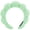 Green, variant on Spa Headbands for Washing Face or Makeup, Sponge Bubble Skincare Headbands, Puffy Terry Cloth Hairband for Women, Skin Care Makeup Headwear Hair Accessories for Girls(Leopard White)