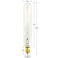 thumbnail image 2 of National Artcraft® 5" Long - 25W Tubular Light Bulb with Candelabra Base - for Crafts, Hobbies and Art Display Applications (Pkg/20), 2 of 3