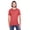 Red Blizzard, variant on Threadfast Apparel 104A Men's Blizzard Jersey Short-Sleeve T-Shirt
