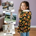 thumbnail image 6 of Xixirimido Pumpkins Sunflower Fall Leaf Printed Hoodies for Girls Boys Zip Up Hoodie Sweatshirt Teen Lightweight Fall Winter Jacket Casual Long Sleeve Pullover Top for 9-11 Years, 6 of 7