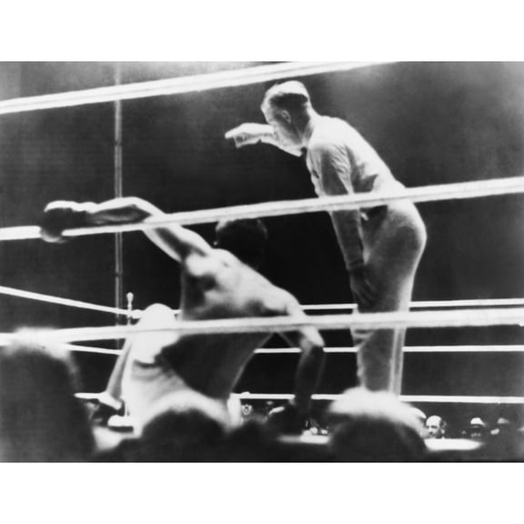'Long Count Fight' History (36 x 24)