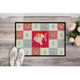 thumbnail image 2 of Carolines Treasures CK5474MAT 18 x 27 Po Poisson Rouge à Tête de Lion Aime Tapis Intérieur Ou Extérieur, 2 of 4