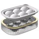 thumbnail image 2 of Ice Cube Tray With Lid Ice Mold Ice Cube Ice Ball Storage Container Box 6 Balls 13x9x3.5cm Silicone Bar Kitchen Accessories, 2 of 7