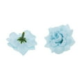 thumbnail image 3 of 50pcs Artificial Faux Silk Stapelia Flower Heads  Party Decor (Light Blue), 3 of 4