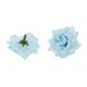 thumbnail image 4 of 50 cabezas de flores artificiales de seda sintética de Stapelia para decoración de hogar, jardín y fiestas (azul claro), 4 of 7