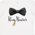thumbnail image 4 of Inktastic Ring Bearer Black Bow Tie and Gold Wedding Ring Boys Baby T-Shirt, 4 of 5