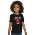 thumbnail image 5 of Thinking of You Keep Me Awake Romance Girls Kids T Shirt Tees Teen Brisco Brands L, 5 of 6