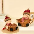thumbnail image 3 of ACDANC 2026 New Christmas Gift Candy Basket Merry Christmas Decoration for Navidad Xmas Snowman Snack Candy Storage Baskets New Year Decor New Year Gift Basket, 3 of 7