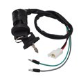 thumbnail image 3 of Ignition Key Switch Fit for 1985-1987 Honda TRX250 Fourtrax Shaftdrive Model F58, 3 of 5