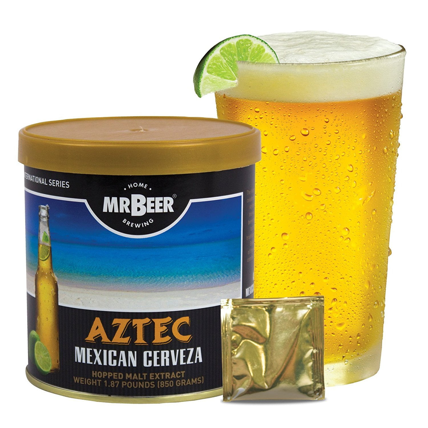My Brew Supply Mexican Cerveza Homebrew 5 Gal Beer Extract Ingredient Kit 