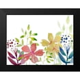 thumbnail image 2 of Boho Hue Studio 14x12 Black Modern Framed Museum Art Print Titled - Flowers 4, 2 of 5