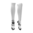 thumbnail image 1 of Calcetines de ciclismo Unique Bargains, anti-fricción, para exteriores, color blanco, talla L, neutros y universales, 1 par, diseño de bloques de color, 1 of 6