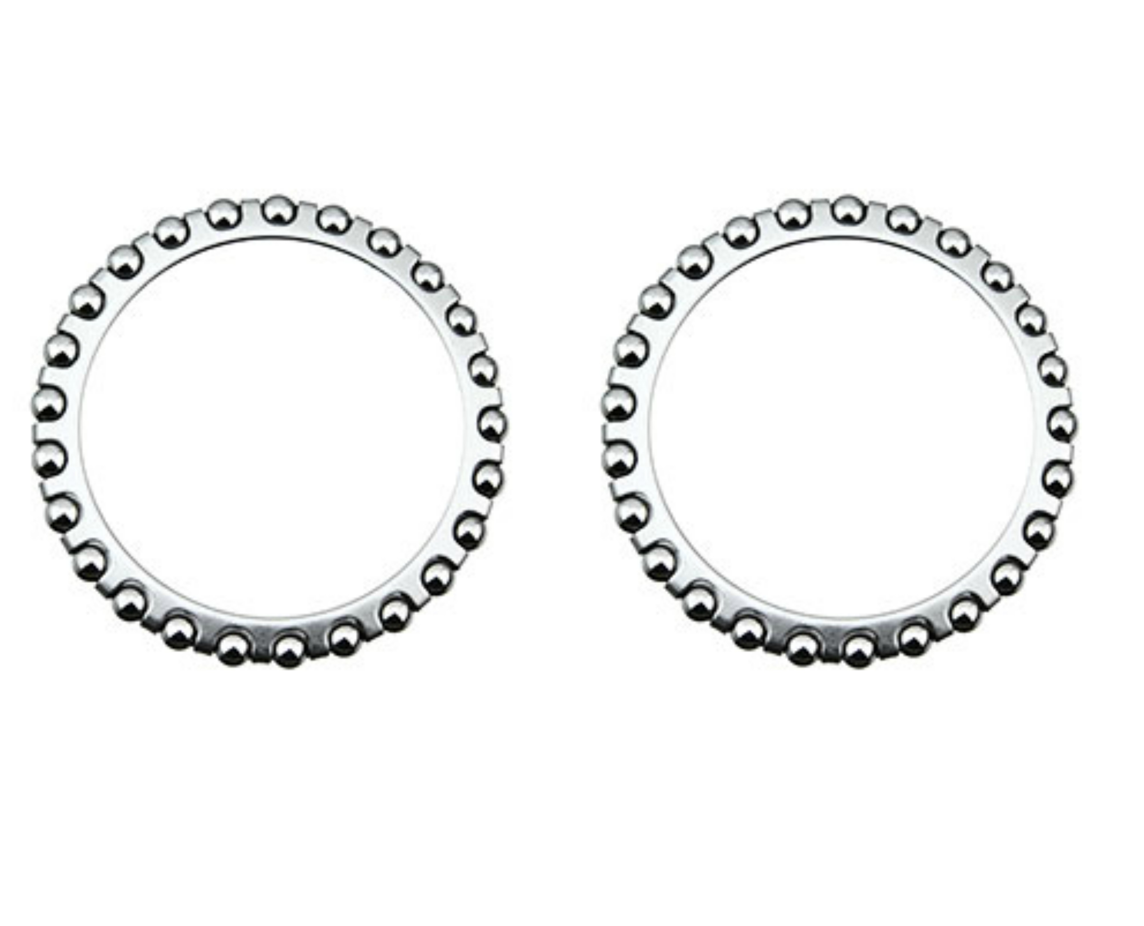 2 Headset Bearings 1/8 X 25 balls. Fits 1-1/8" headset. Set of bearing. Pair of bearings. for bicycle head set, bike headset, chopper bikes, stretch bicycles. - image 1 of 1