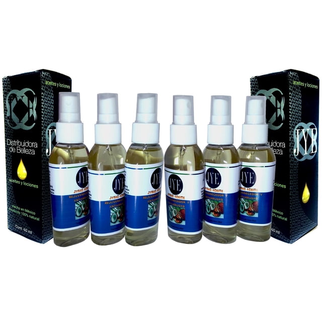 Aceites de Coco Natural JYE 6 Frascos 60 ml