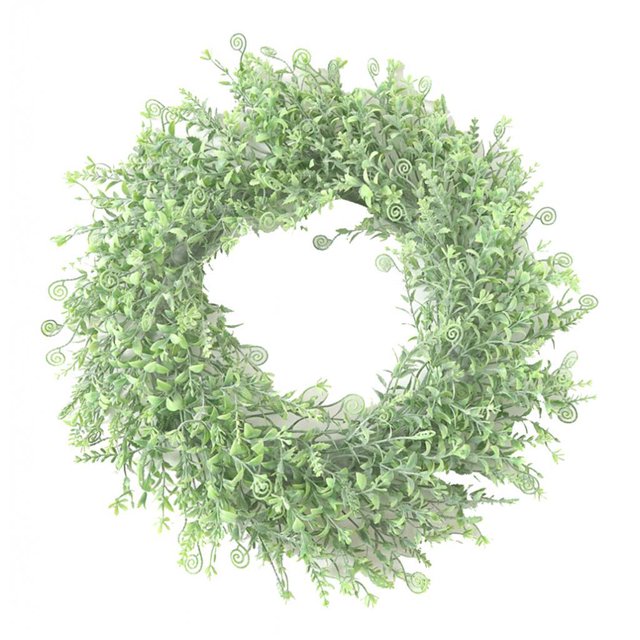 Guirnaldas naturales de puerta principal de s guirnaldas, colgante artificial de Baoblaze Guirnalda de hojas de plantas artificiales