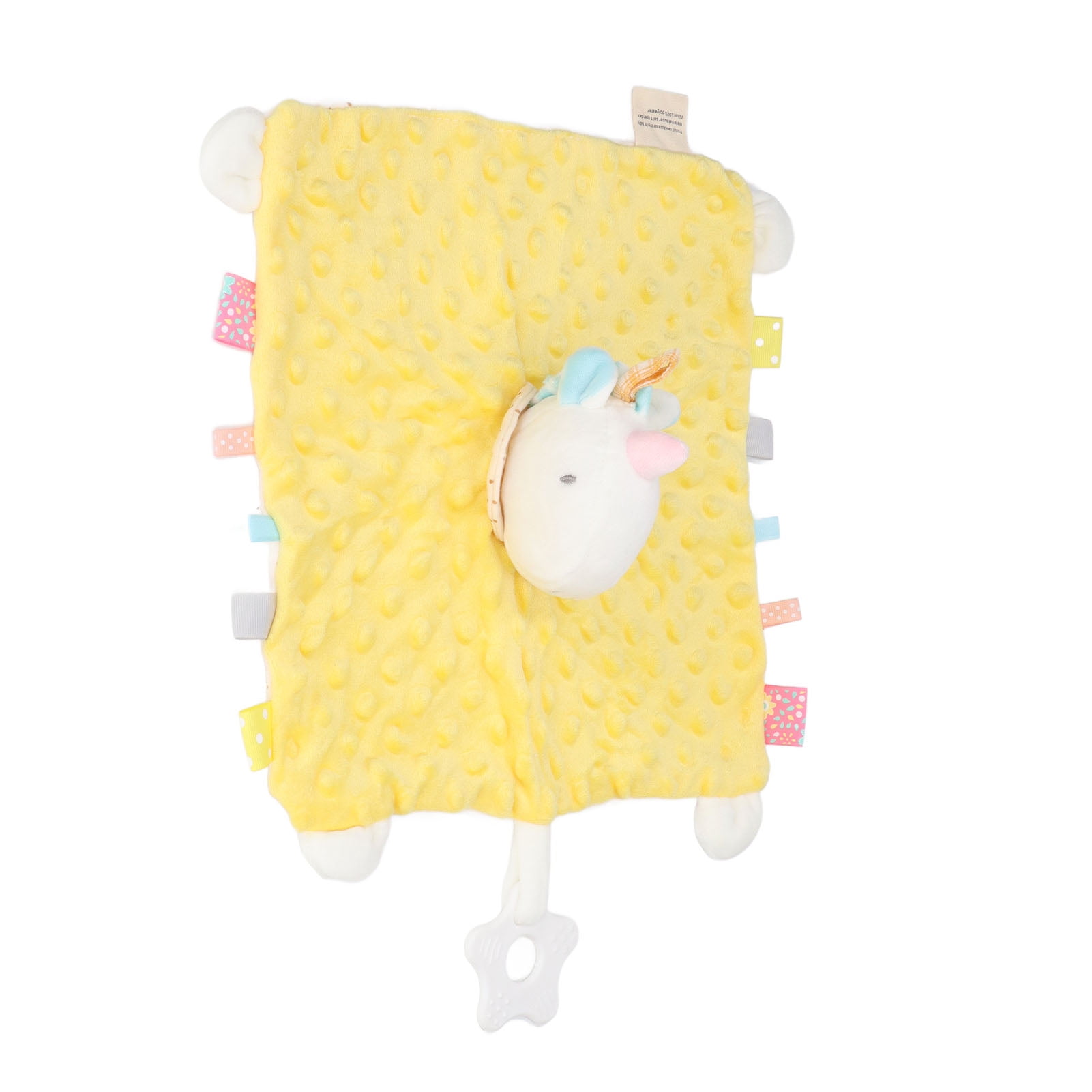 Ccdes Soft Baby Security Blanket Ultra Soft Cartoon Emotional Relief Stuffed Animal Infants Security Blanket For Sleeping 29 X 36 X 8cm 11.4 X 14.2