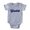 Heather Grey, variant on CafePress - Gem Zodiac Gemini Agate - Cute Infant Baby Football Bodysuit