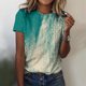 thumbnail image 2 of Gibobby Camisetas de verano para mujer Túnica holgada para mujer, camisetas informales verano, camiseta Floral manga corta con cuello redondo, blusa holga(D,XL), 2 of 4