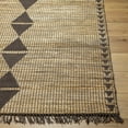 thumbnail image 3 of Hauteloom Ochoa Jute Hallway, Kitchen Runner Rug - Traditional, Transitional - Charcoal, Mustard, Taupe - 2'6" x 8', 3 of 4