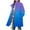 Blue, variant on Fall/Winter Women Faux Wool Coats,Women Trench Coats Jackets,Women’s Casual Outerwear Jackets Print Jacket Long Sleeve Lapel Collar Button Down Winter Warm Outerwear Jackets