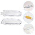 thumbnail image 3 of EIMELI 2Pcs Desktop Appetizer Serving Plate Plastic Corn Modeling Snacks Plate Snack Serving Tray, 3 of 6