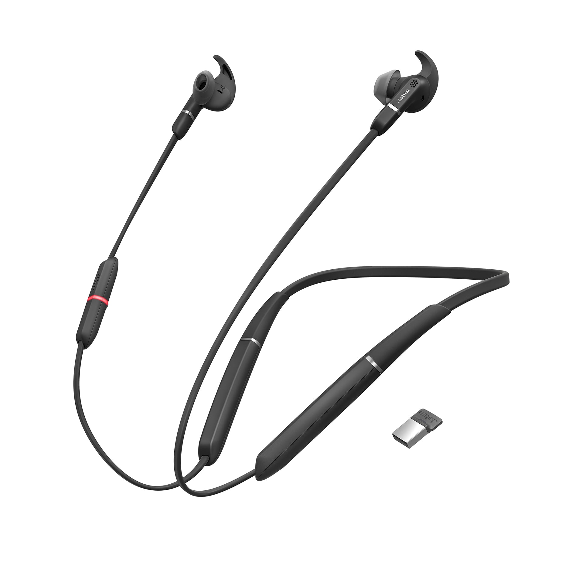 Jabra Evolve 65e UC & Link 370 Wireless Professional Earbuds Walmart