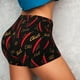 thumbnail image 4 of Fotbe Hot Chili Shorts Sin Costuras – Shorts Deportivos de Cintura Alta para Mujer, Elásticos para Gimnasio, Yoga, Running o Ciclismo-Medium, 4 of 8