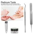 thumbnail image 4 of Ingrown Toe Nail Correction Pad Nail Clipper Ingrown Toenail Lifter Tweezers Pedicure Tools(24pcs PadMiddle Ingrown Nail ), 4 of 4