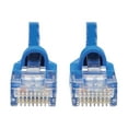 thumbnail image 3 of Eaton Tripp Lite Series Cat6a 10G Snagless Molded Slim UTP Ethernet Cable RJ45 M/M Blue 25 ft. 7.62 m, 3 of 4