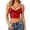 Red, variant on Fashion Lace Trim Layered Camisole With Bow Detail Contrast Spaghetti Strap Two Piece Tank Top 3d Print Tops for Women 80s Tops for Women