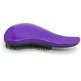 thumbnail image 4 of Cepillo exfoliante para el cuero cabelludo, suave, redondo, masajeador capilar para hombres y mujeres, todo tipo de cabello, morado., 4 of 12