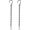 Black, variant on 2 Pack Hanging Chain for Bird Feeders, Planters, Lanterns and Ornaments