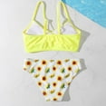 thumbnail image 5 of Xinhuaya Little Girls Bikini Swimwear 2PC Bathing Suit Kids Big Girls Tankini Beach Bathing Suit Set, 5 of 6