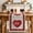 Beige, variant on Red Valentine's Day Table Runner 108 Inches Long Farmhouse Dress Scarves, Love Heart Roses Romantic Rustic Dining Tablerunner for Coffee Table/Kitchen Island/Party Décor, 13" x 108"