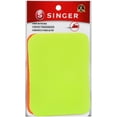 thumbnail image 1 of Singer Iron-On Patches 3.75"X5" 4/Pkg-Neon Green & Neon Orange, 1 of 2