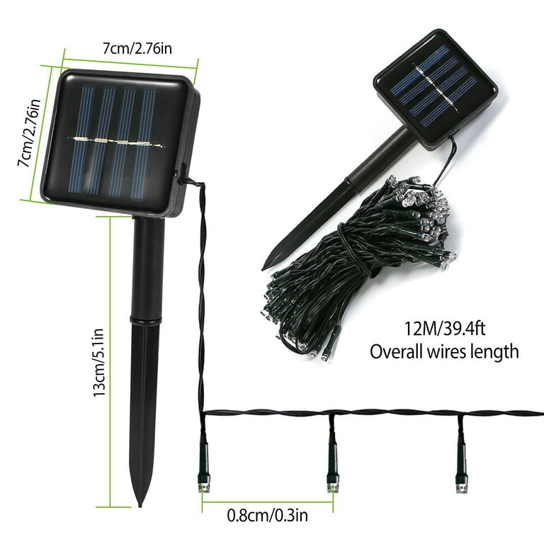 iMounTEK 100 LED Solar String Light, 40ft (Cool White) iMounTEK 100 LED Solar String Light, 40ft (Cool White)