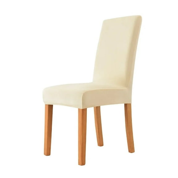 Velvet Fabric Chair Cover Soft Comfortable Stretch Seat Covers For Dining Room Wedding Hotel Banquet Home Decor