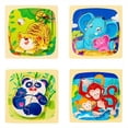thumbnail image 3 of 4.33 * 4.33 Inch/11.0 * 11.0 Cm 3D Puzzle, Puzzle Toy For Children, Early Education, Cartoon Animal Cognitive Puzzle, 3 of 5