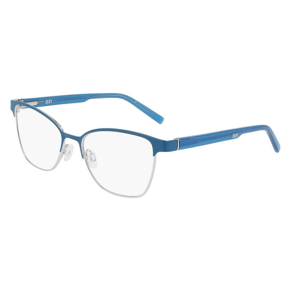 Dkny DK3007 430 Women's Blue Teal/Silver Full Rim Frame Eyeglasses