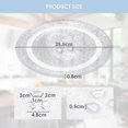 thumbnail image 3 of Rotating Plate For Microwave Oven, Glass, 25.5 Cm, Transparent, 3 of 5
