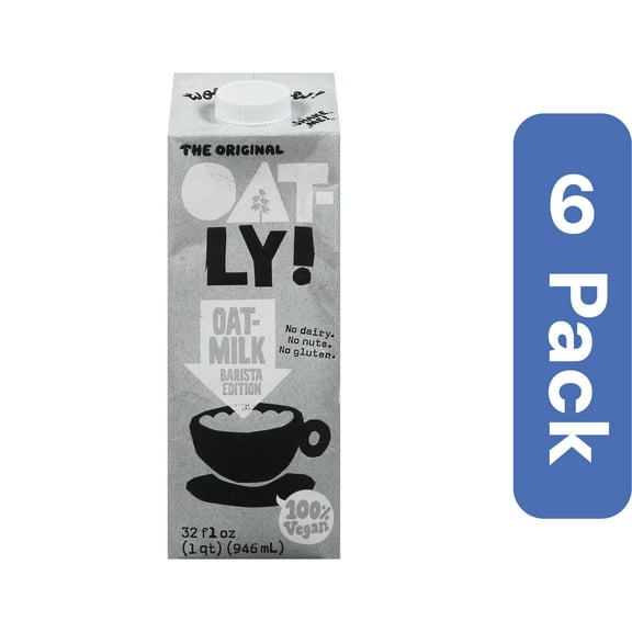 Oatly Oatmilk Barista Ambient 32 fl oz (Pack of 6)