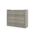 thumbnail image 5 of Tot Mate 37.5" H 5-Section Wood Kids Wall Locker in Gray, 5 of 5