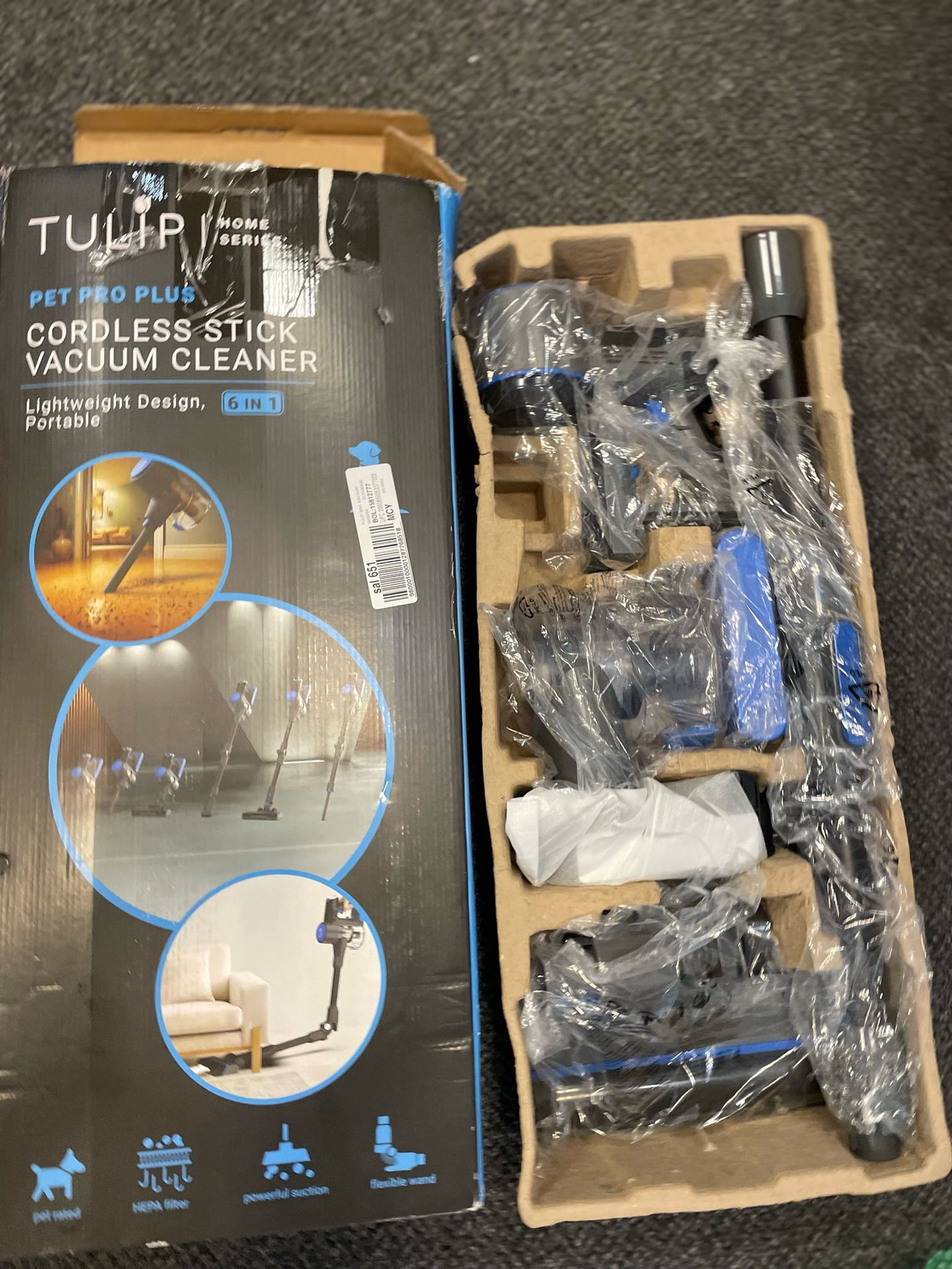 Tulip 6in1 Stick Vacuum