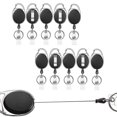thumbnail image 1 of Support de Badge Rétractable Noir Robuste, 1 of 4