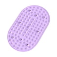 thumbnail image 4 of Alfombrilla de acupresión ergonómica de silicona multiusos para pies, portátil, para exteriores, escritorios, talleres, oficinas y jardines. Púrpura, 4 of 8