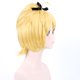 thumbnail image 4 of Peluca de fieltro sintético trenzado para cosplay, 35 cm, color amarillo claro, 4 of 4