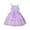 Purple, variant on Wuxain Kids Girls Dresses Spaghetti Strap A Line Mesh Dress 4D Skirt With Full Up Butterflies For Toddler To Preteen Summer Skirt, Pink, 6-12 Months